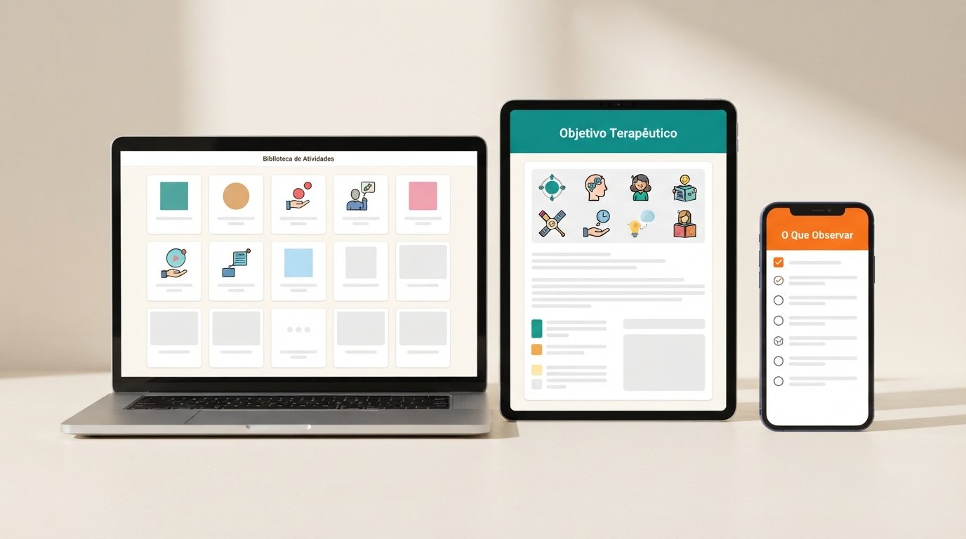 Mockup do produto em laptop, tablet e celular