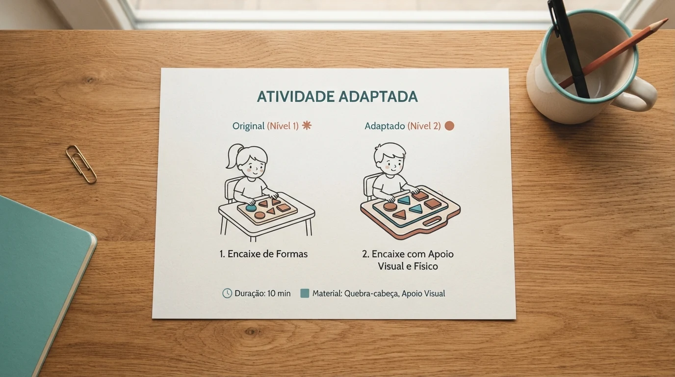 Print de adaptações possíveis